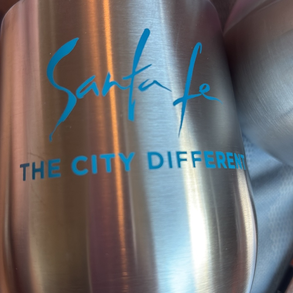 Santa Fe Impressions Book and Silver Tumblers - Picture 2 of 3